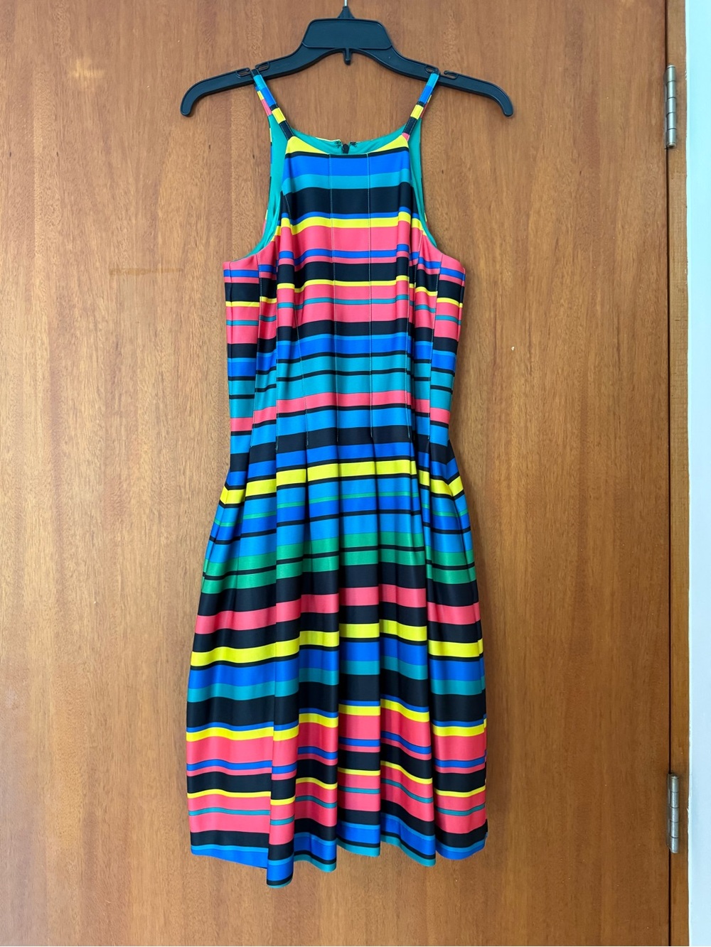 Calvin Klein Multicolor Striped Midi Dress